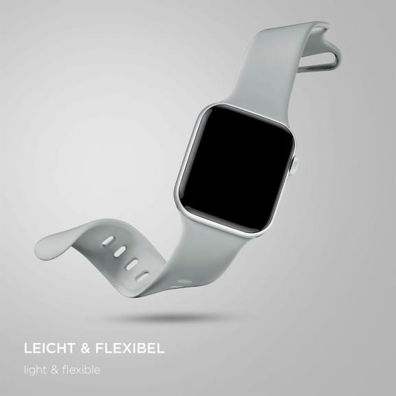 ONEFLOW Soft Band Apple Watch 3 (42mm) Silikon Armband Sport – Weiteres Produktbild 5 ONEFLOW Soft Band Apple Watch 3 (42mm) Silikon Armband Sport – Weiteres Produktbild 5