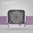 ONEFLOW Soft Band Apple Watch 3 (42mm) Silikon Armband Sport – Weiteres Produktbild 6