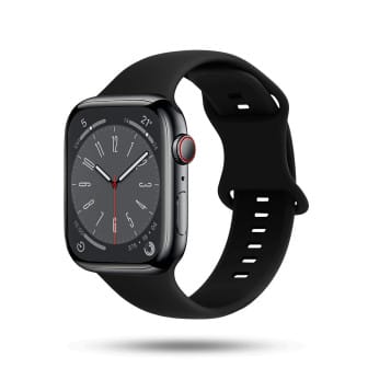 ONEFLOW Soft Band Apple Watch 4 (40mm) Silikon Armband Sport – Eclipse Black ONEFLOW Soft Band Apple Watch 4 (40mm) Silikon Armband Sport – Eclipse Black