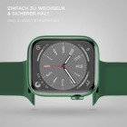 ONEFLOW Soft Band Apple Watch 4 (44mm) Silikon Armband Sport – Weiteres Produktbild 6