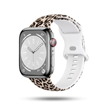 ONEFLOW ONEFLOW Soft Band Apple Watch 4 (44mm) Silikon Armband Sport – Wild Leopard