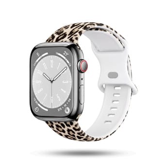 ONEFLOW ONEFLOW Soft Band Apple Watch 5 (44mm) Silikon Armband Sport – Wild Leopard