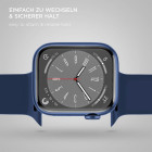 ONEFLOW Soft Band Apple Watch 6 (40mm) Silikon Armband Sport – Produktbild 6