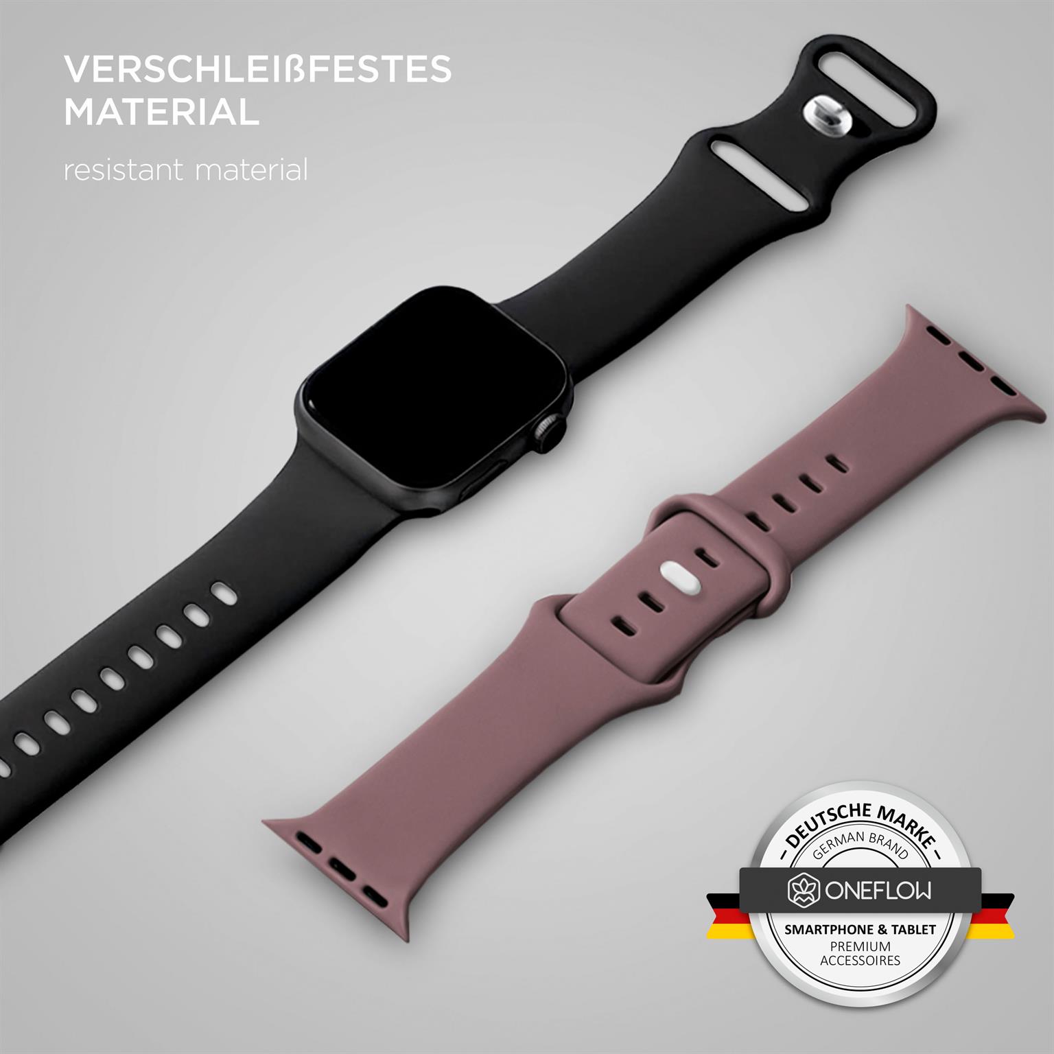 ONEFLOW Soft Band Apple Watch 6 (44mm) Silikon Armband Sport – Weiteres Produktbild 3 ONEFLOW Soft Band Apple Watch 6 (44mm) Silikon Armband Sport – Weiteres Produktbild 3