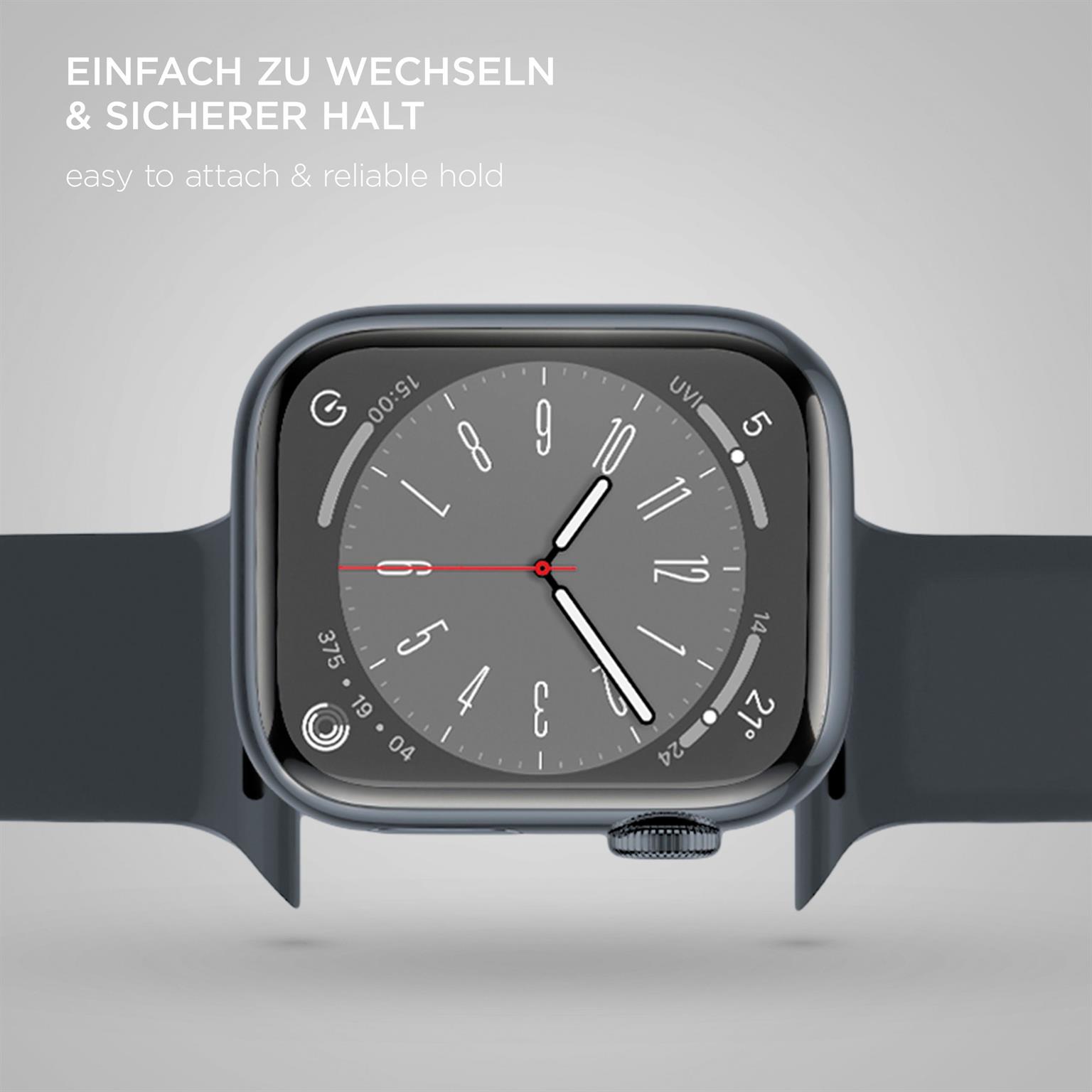 ONEFLOW Soft Band Apple Watch 7 (41mm) Silikon Armband Sport – Weiteres Produktbild 5