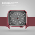 ONEFLOW Soft Band Apple Watch 7 (41mm) Silikon Armband Sport – Produktbild 6