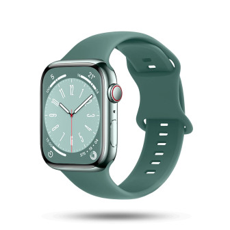 ONEFLOW Soft Band Apple Watch 7 (41mm) Silikon Armband Sport – Evergreen