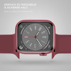 ONEFLOW Soft Band Apple Watch 7 (45mm) Silikon Armband Sport – Produktbild 6