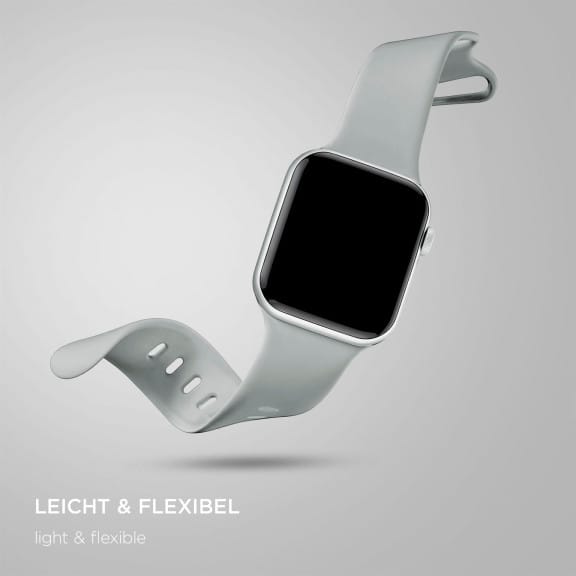 ONEFLOW Soft Band Apple Watch 7 (45mm) Silikon Armband Sport – Weiteres Produktbild 5 ONEFLOW Soft Band Apple Watch 7 (45mm) Silikon Armband Sport – Weiteres Produktbild 5