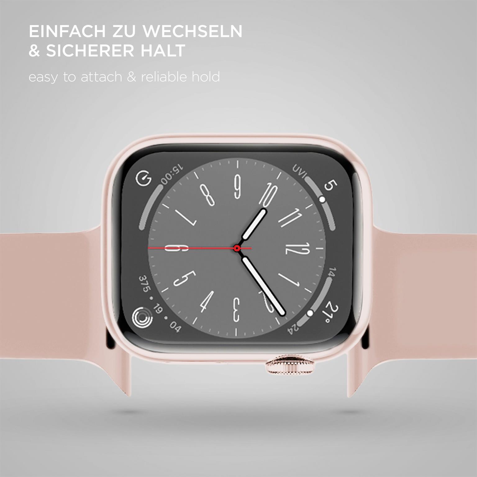 ONEFLOW Soft Band Apple Watch 7 (45mm) Silikon Armband Sport – Weiteres Produktbild 5