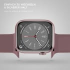 ONEFLOW Soft Band Apple Watch 8 (41mm) Silikon Armband Sport – Produktbild 6