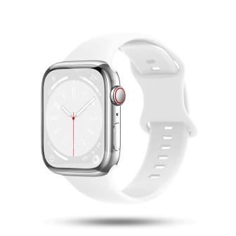 ONEFLOW Soft Band Apple Watch 8 (41mm) Silikon Armband Sport – Glacier White ONEFLOW Soft Band Apple Watch 8 (41mm) Silikon Armband Sport – Glacier White