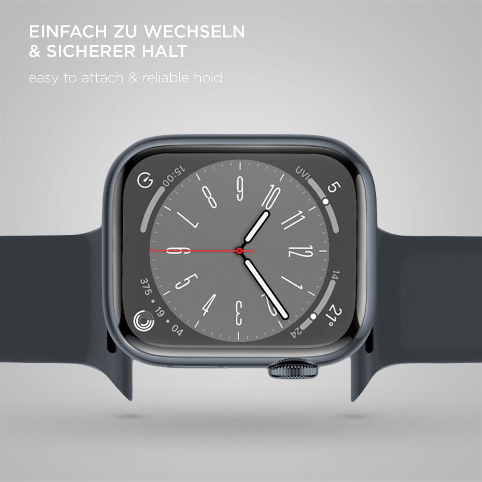 ONEFLOW Soft Band Apple Watch 8 (45mm) Silikon Armband Sport – Weiteres Produktbild 6 ONEFLOW Soft Band Apple Watch 8 (45mm) Silikon Armband Sport – Weiteres Produktbild 6