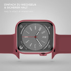 ONEFLOW Soft Band Apple Watch 8 (45mm) Silikon Armband Sport – Weiteres Produktbild 6