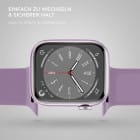 ONEFLOW Soft Band Apple Watch 8 (45mm) Silikon Armband Sport – Produktbild 6