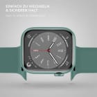 ONEFLOW Soft Band Apple Watch 8 (45mm) Silikon Armband Sport – Weiteres Produktbild 6