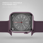 ONEFLOW Soft Band Apple Watch 9 (41mm) Silikon Armband Sport – Weiteres Produktbild 6