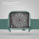 ONEFLOW Soft Band Apple Watch 9 (41mm) Silikon Armband Sport – Weiteres Produktbild 6