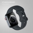 ONEFLOW Soft Band Apple Watch 9 (45mm) Silikon Armband Sport – Weiteres Produktbild 2