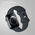 ONEFLOW Soft Band Apple Watch 9 (45mm) Silikon Armband Sport – Produktbild 2