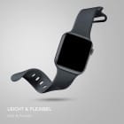 ONEFLOW Soft Band Apple Watch 9 (45mm) Silikon Armband Sport – Weiteres Produktbild 5