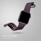 ONEFLOW Soft Band Apple Watch 9 (45mm) Silikon Armband Sport – Weiteres Produktbild 5