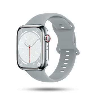 ONEFLOW ONEFLOW Soft Band Apple Watch 9 (45mm) Silikon Armband Sport – Slate Grey