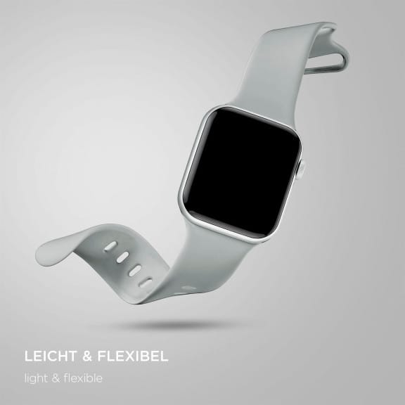 ONEFLOW Soft Band Apple Watch 9 (45mm) Silikon Armband Sport – Weiteres Produktbild 5 ONEFLOW Soft Band Apple Watch 9 (45mm) Silikon Armband Sport – Weiteres Produktbild 5