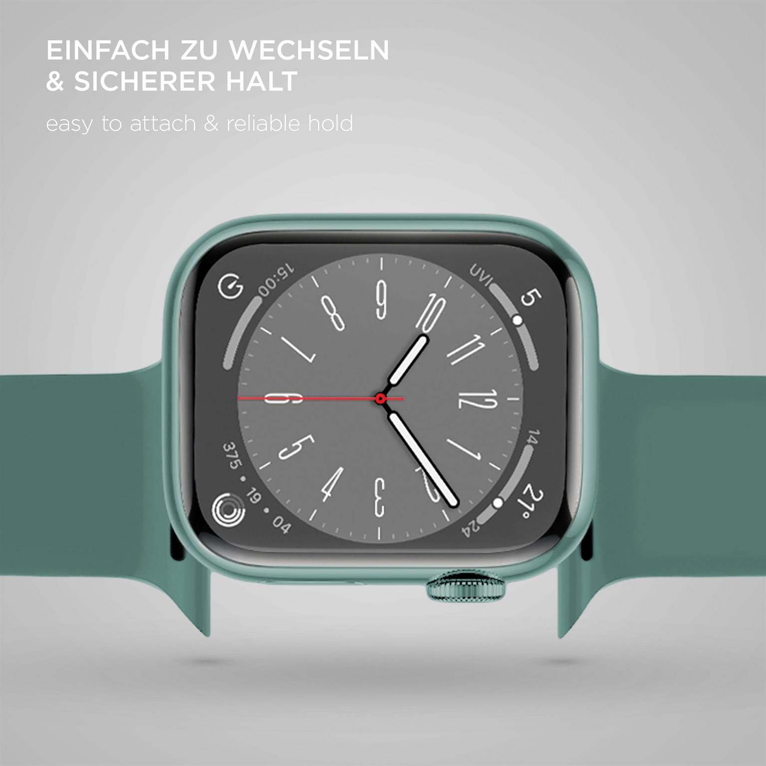 ONEFLOW Soft Band Apple Watch 9 (45mm) Silikon Armband Sport – Weiteres Produktbild 5