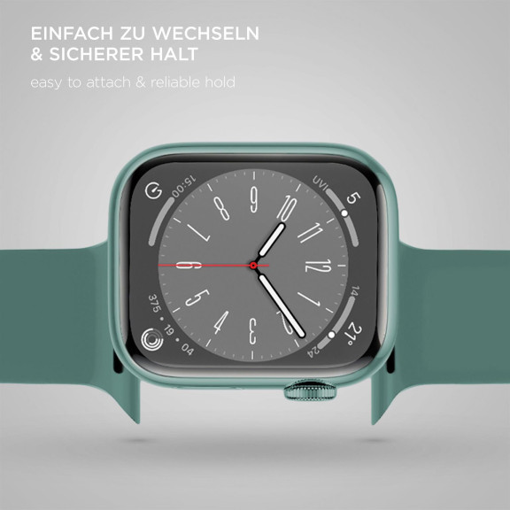 ONEFLOW Soft Band Apple Watch 9 (45mm) Silikon Armband Sport – Weiteres Produktbild 6