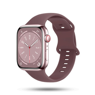 ONEFLOW Soft Band Apple Watch Ultra 2 (49mm) Silikon Armband Sport – Smoky Plum