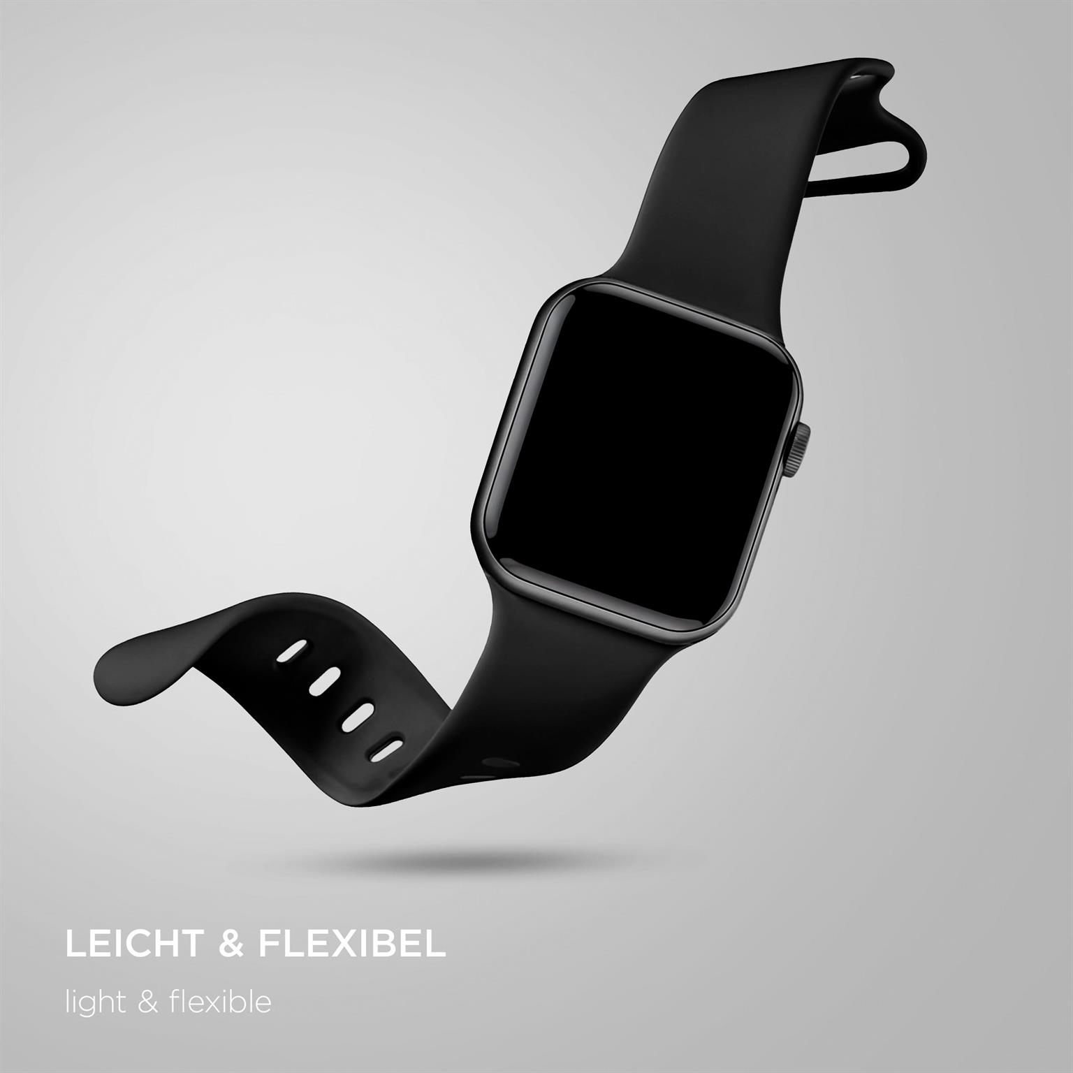 ONEFLOW Soft Band Apple Watch Ultra 2 (49mm) Silikon Armband Sport – Weiteres Produktbild 4