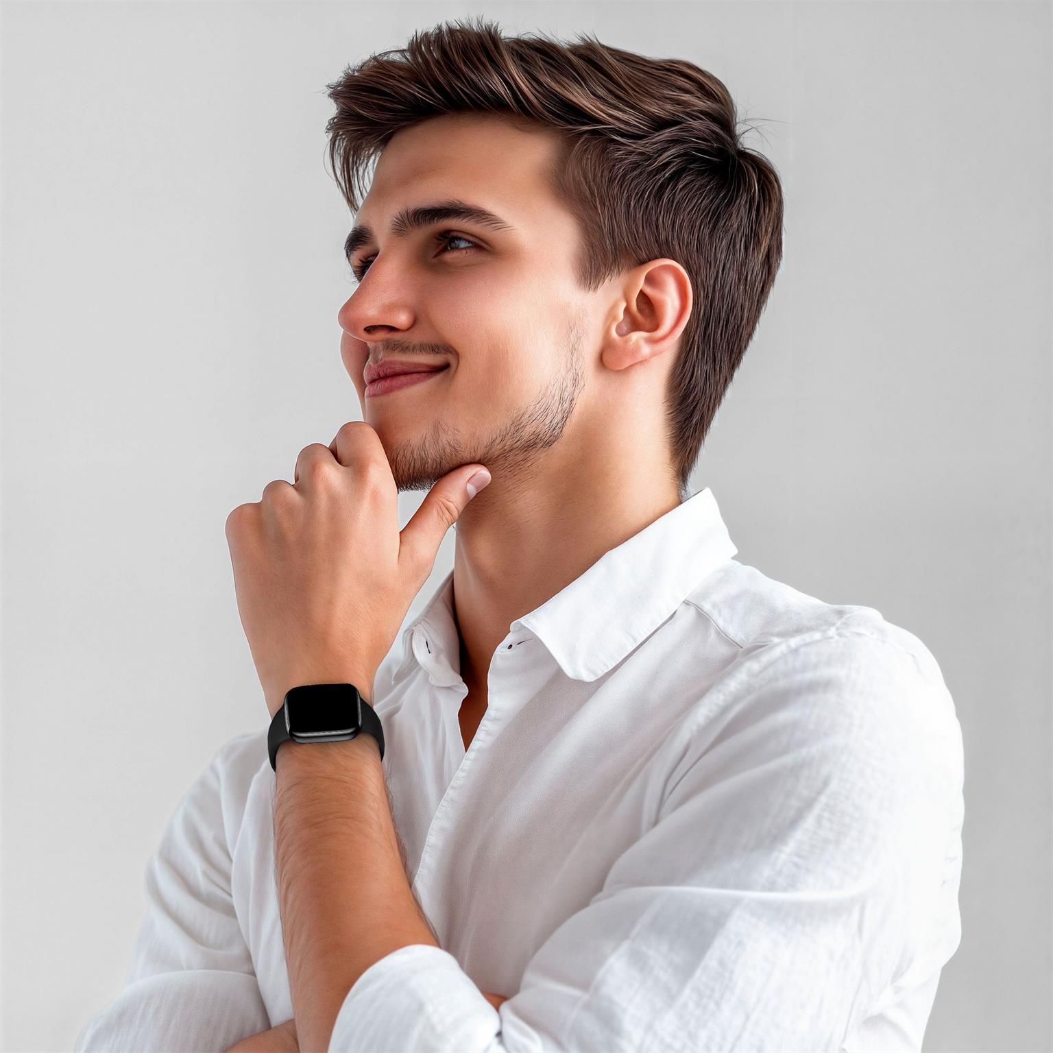 ONEFLOW Soft Band Apple Watch Ultra 2 (49mm) Silikon Armband Sport – Weiteres Produktbild 6