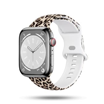 ONEFLOW ONEFLOW Soft Band Apple Watch Ultra 3 (49mm) Silikon Armband Sport – Wild Leopard