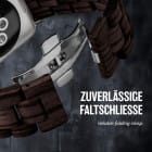 ONEFLOW Timber Strap Apple Watch SE 1 (44mm) Holz Armband – Weiteres Produktbild 3