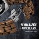 ONEFLOW Timber Strap Apple Watch SE 2 (44mm) Holz Armband – Produktbild 3