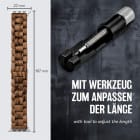 ONEFLOW Timber Strap Apple Watch SE 2 (44mm) Holz Armband – Weiteres Produktbild 5