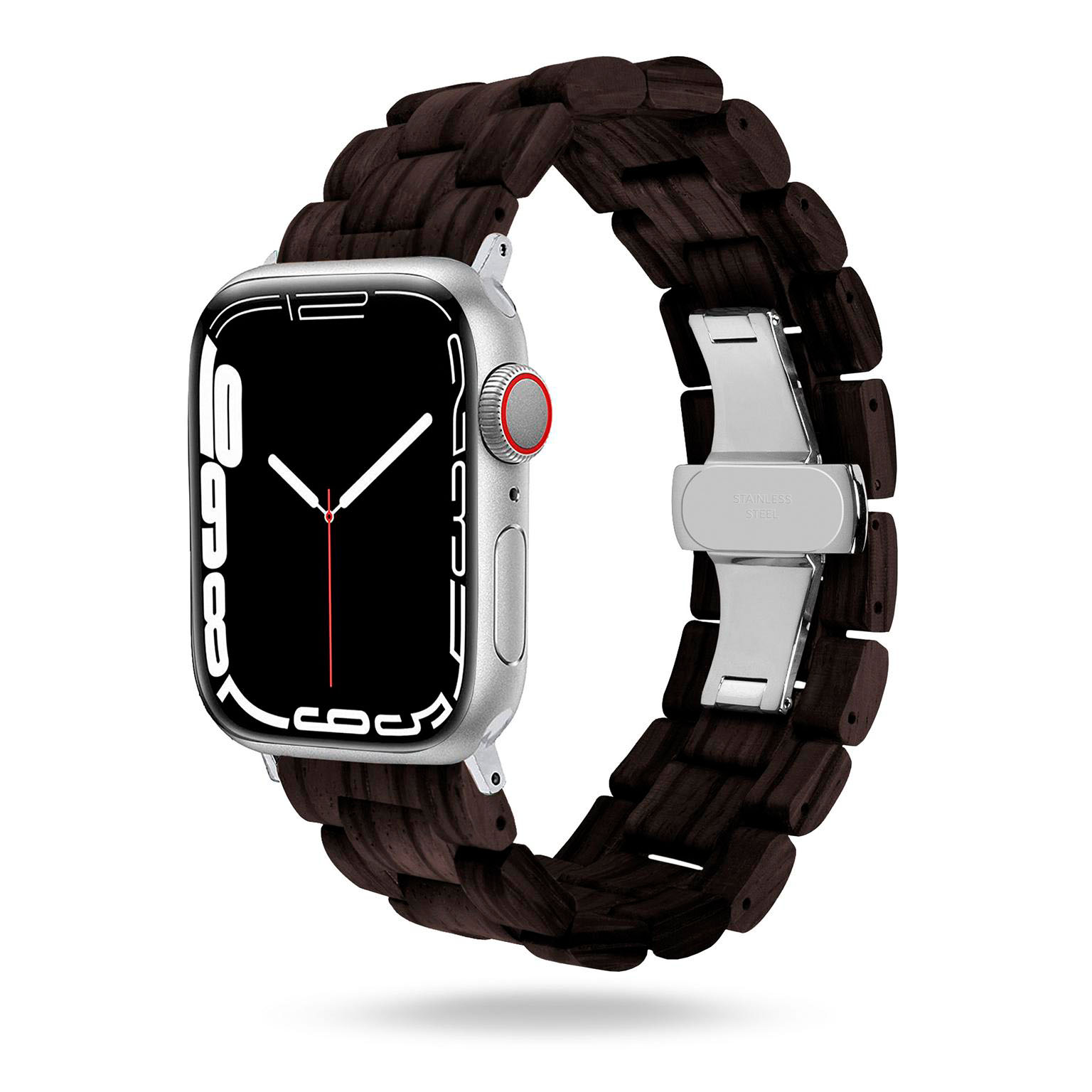 ONEFLOW Timber Strap Apple Watch SE 3 (44mm) Holz Armband – Weiteres Produktbild 1 ONEFLOW Timber Strap Apple Watch SE 3 (44mm) Holz Armband – Weiteres Produktbild 1