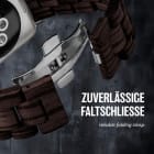 ONEFLOW Timber Strap Apple Watch 10 (46mm) Holz Armband – Produktbild 3