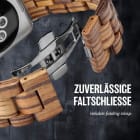 ONEFLOW Timber Strap Apple Watch 11 (46mm) Holz Armband – Produktbild 3