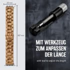 ONEFLOW Timber Strap Apple Watch 2 (42mm) Holz Armband – Weiteres Produktbild 5