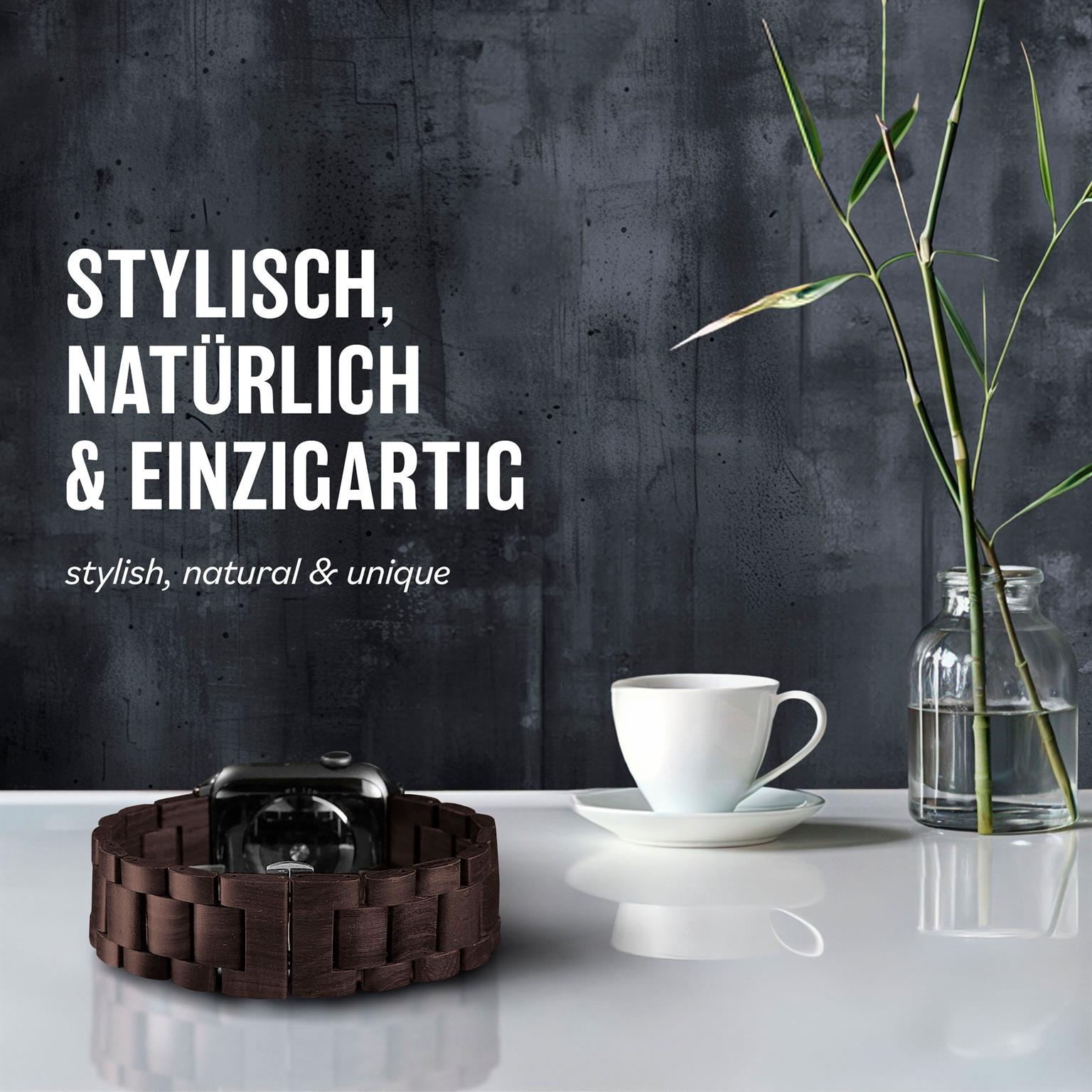 ONEFLOW Timber Strap Apple Watch 3 (42mm) Holz Armband – Weiteres Produktbild 2 ONEFLOW Timber Strap Apple Watch 3 (42mm) Holz Armband – Weiteres Produktbild 2