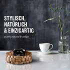 ONEFLOW Timber Strap Apple Watch 4 (44mm) Holz Armband – Weiteres Produktbild 2