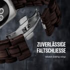 ONEFLOW Timber Strap Apple Watch 6 (44mm) Holz Armband – Weiteres Produktbild 3