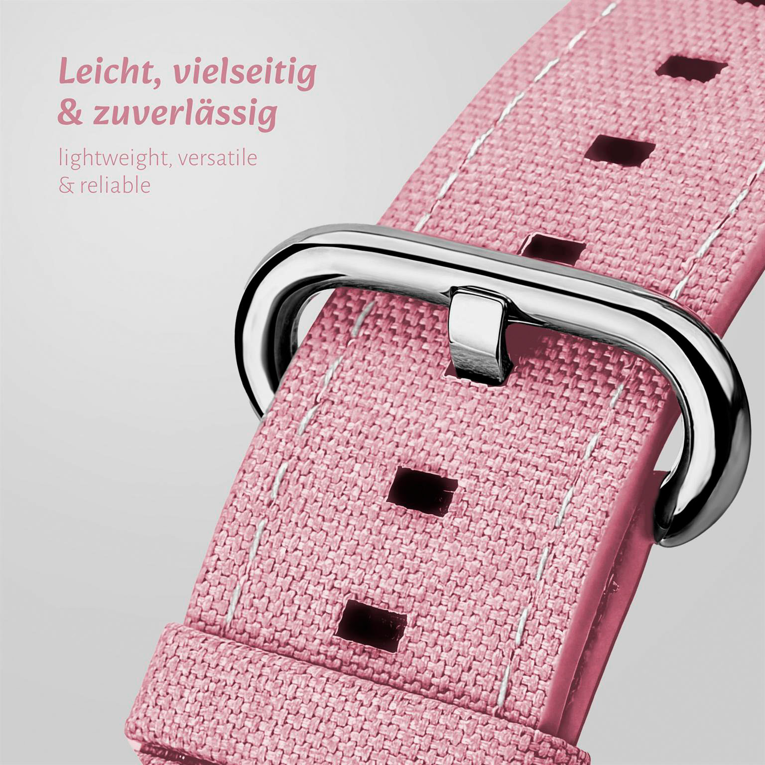 ONEFLOW Urban Strap Apple Watch SE 3 (40mm) Armband Canvas Nylon – Weiteres Produktbild 2