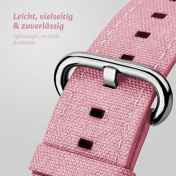 ONEFLOW Urban Strap Apple Watch SE 3 (44mm) Armband Canvas Nylon – Weiteres Produktbild 2 ONEFLOW Urban Strap Apple Watch SE 3 (44mm) Armband Canvas Nylon – Weiteres Produktbild 2
