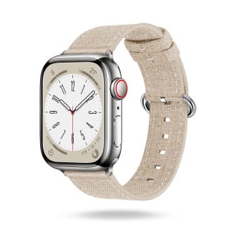 ONEFLOW Urban Strap Apple Watch 10 (42mm) Armband Canvas Nylon – Polarstern ONEFLOW Urban Strap Apple Watch 10 (42mm) Armband Canvas Nylon – Polarstern