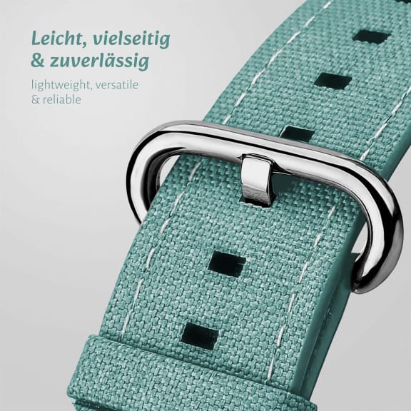 ONEFLOW Urban Strap Apple Watch 10 (42mm) Armband Canvas Nylon – Weiteres Produktbild 2 ONEFLOW Urban Strap Apple Watch 10 (42mm) Armband Canvas Nylon – Weiteres Produktbild 2
