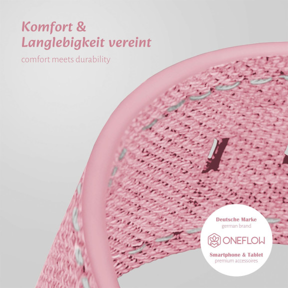 ONEFLOW Urban Strap Apple Watch 10 (46mm) Armband Canvas Nylon – Weiteres Produktbild 6 ONEFLOW Urban Strap Apple Watch 10 (46mm) Armband Canvas Nylon – Weiteres Produktbild 6