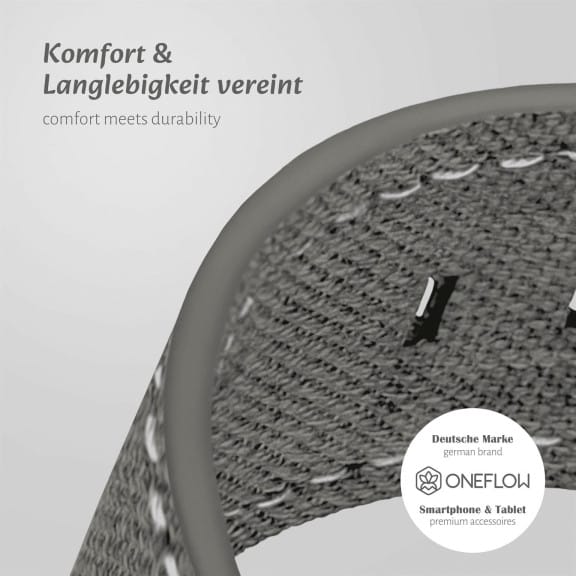 ONEFLOW Urban Strap Apple Watch 11 (46mm) Armband Canvas Nylon – Weiteres Produktbild 6 ONEFLOW Urban Strap Apple Watch 11 (46mm) Armband Canvas Nylon – Weiteres Produktbild 6